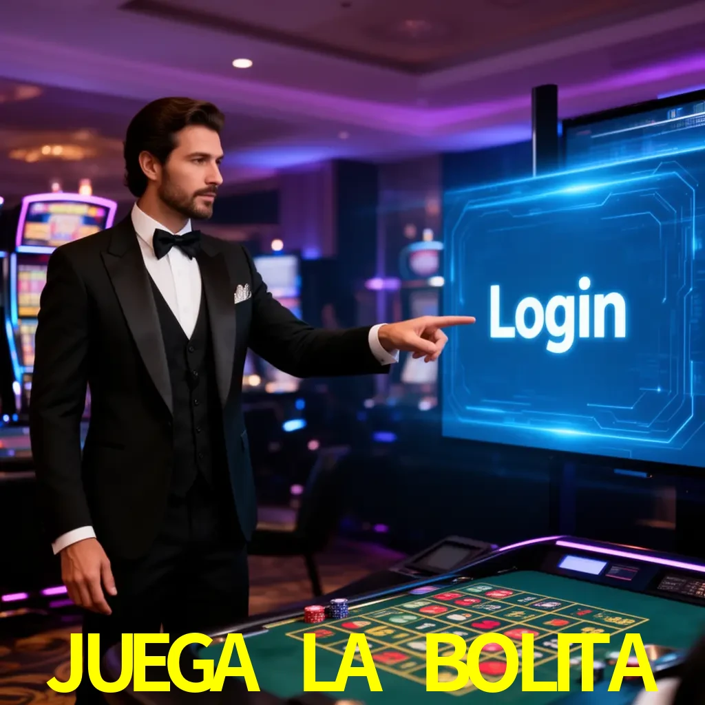 JUEGA LA BOLITA Login - OTP, cuenta y soporte Pantalla JUEGA LA BOLITA Login con OTP, contraseña, cuenta segura y soporte móvil